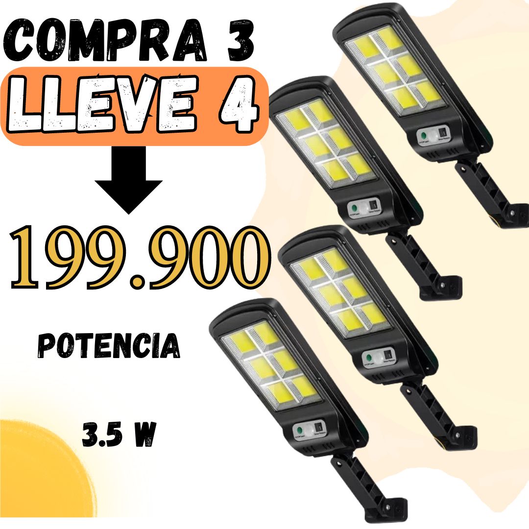 LAMPARA SOLAR PREMIUM®